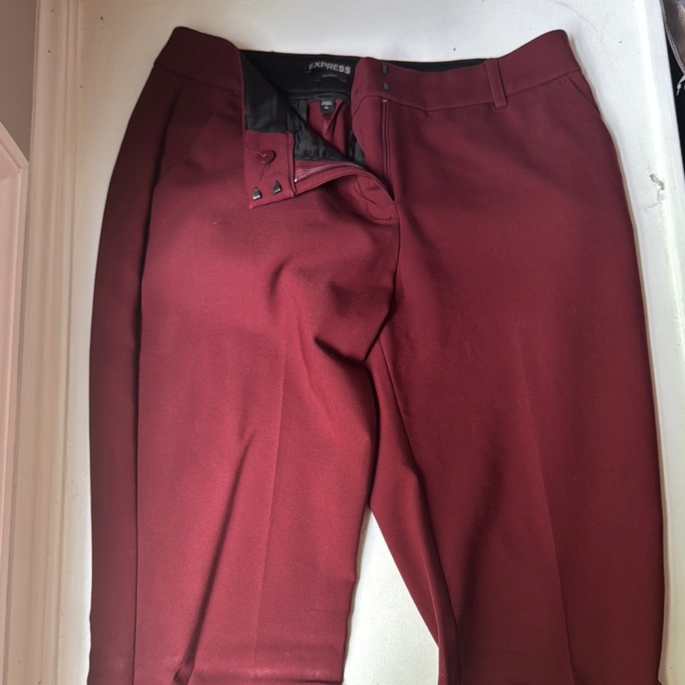 Express Maroon Trousers